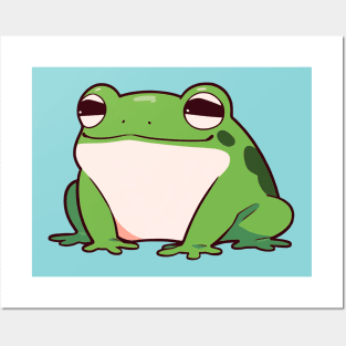 Cute Frog Posters and Art